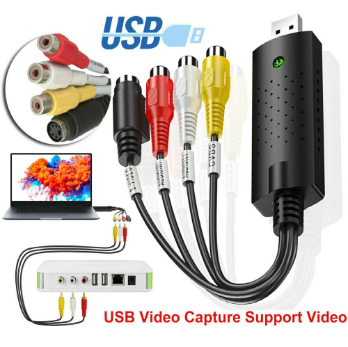 VHS to Digital Converter USB 2.0 Video Converter Audio Capture