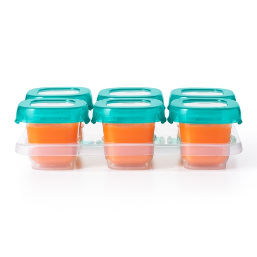 OXO Tot 6-Pack Baby Food Storage Blocks - Teal