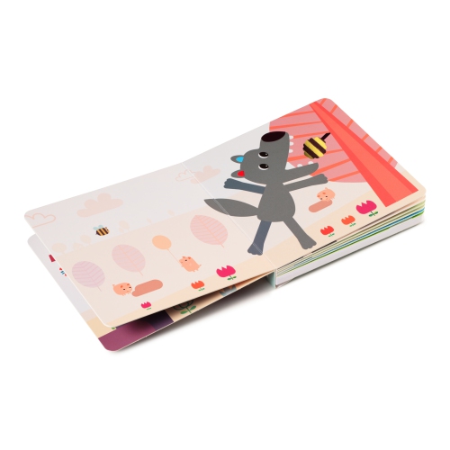 Lilliputiens Crazy Crunch Touch and Sound Book