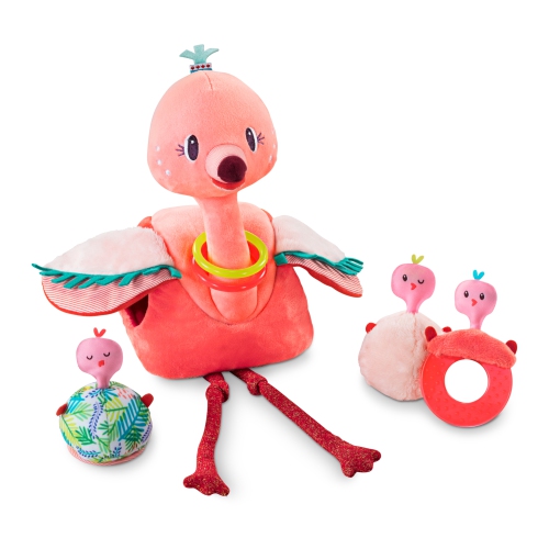 LILLIPUTIEN  Anais The Flamingo And Her Babies Activity Toy