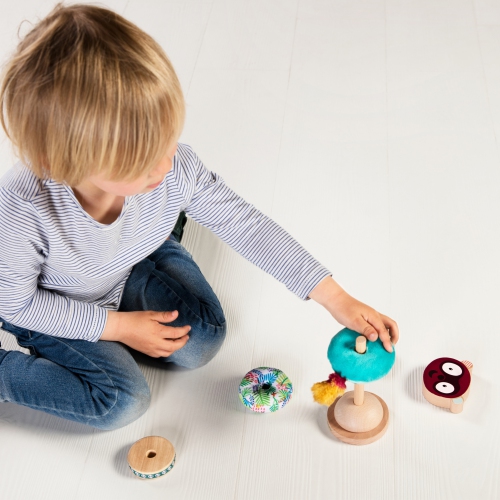 Lilliputien Stacking Pyramid - Georges Lemur