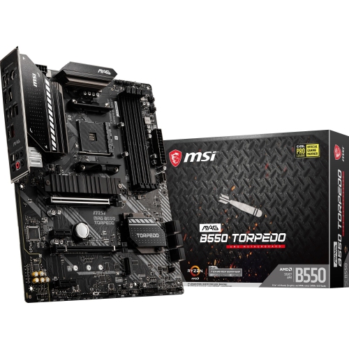 B550TORPEDO - MSI MB MAG B550 TORPEDO AM4 B550 128GB DDR4 PCIE ATX Retail