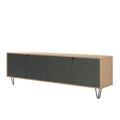 Nexera 72Inch Tv Stand With 4Doors Best Buy Canada
