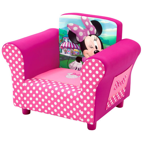 Delta Children Upholstered Kids Chair - Minnie Mouse