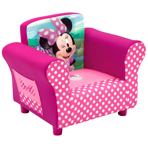 Delta Children Upholstered Kids Chair - Minnie Mouse