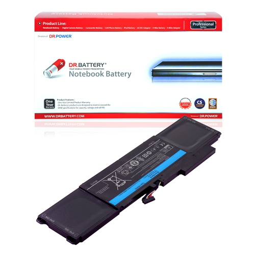 DR. BATTERY - Replacement for Dell 421x-1046 / XPS 14 / XPS 14 L421X Ultrabook / XPS 14 LX421 / 4RXFK / C1JKH / FFK56 [14.8V / 4662mAh / 69Wh]