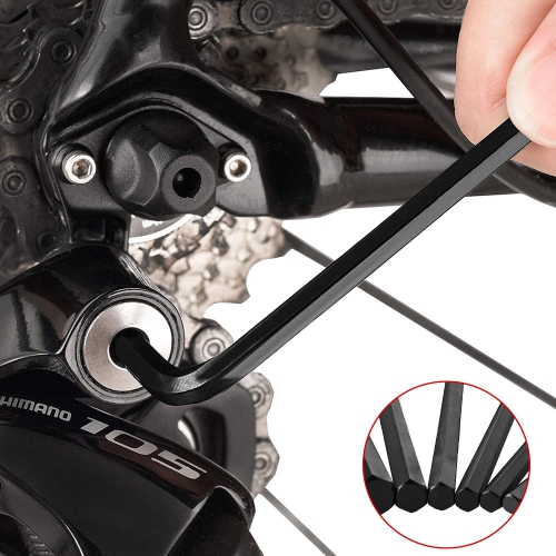 30-Piece L shape Premium Hex Key Allen Wrench Set with Precise and Chamfered Tip - PrimeCables®