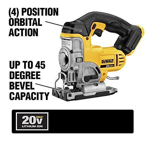 DEWALT 20V MAX* Jig Saw, Tool Only