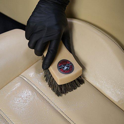Chemical Guys Acc_S95 Long Bristle Horse Hair Leather Cleaning Brush, , 1 Pack