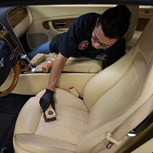 Chemical Guys Acc_S95 Long Bristle Horse Hair Leather Cleaning Brush, , 1 Pack