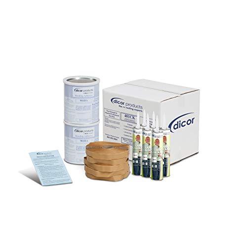 DICOR  401-Ck Rv Roof Installation Kit In White