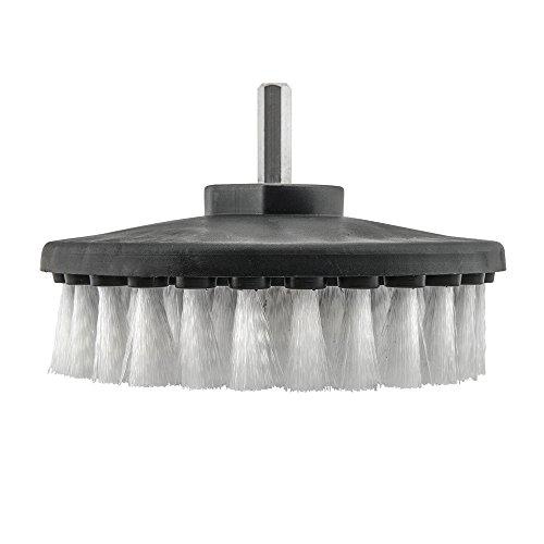 Chemical Guys Acc_201_Brush_S Gray Carpet Brush with Drill Attachment, 1 Pack