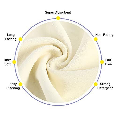 Chemical Guys MIC_805_3 - Monster Edgeless Microfiber Towel, Black 16" x 16"