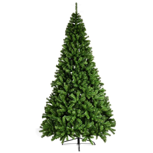 TOPBUY  6Ft Pvc Artificial Christmas Tree 928 Hinged Tips W/ Solid Metal Leg