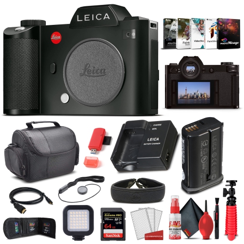 LEICA  Sl (Typ 601) Mirrorless Digital Camera (10850) Graphic Bundle