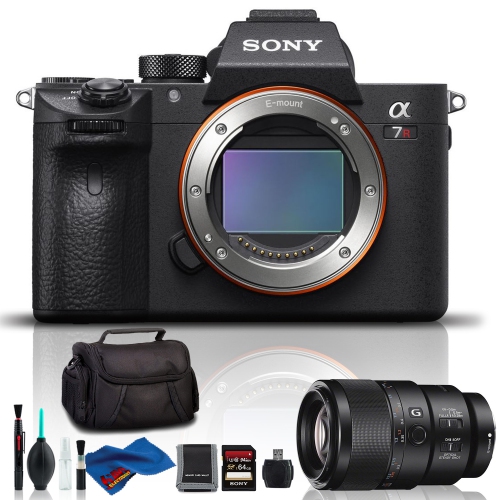 Sony Alpha a7R III Mirrorless Digital Camera with 90mm Lens Essential Kit