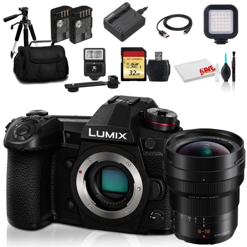 Panasonic Lumix DC-GH5 Mirrorless Digital Camera (Body Only) (DC-GH5KBODY) Supreme Bundle