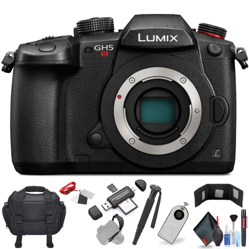 Panasonic Lumix DC-GH5S Mirrorless Micro Four Thirds Digital Camera  (International Model) with Extra Accessory Bundle