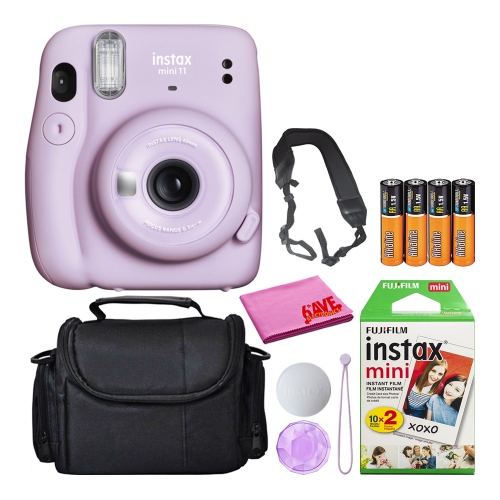 Fujifilm Instax Mini 11 Instant Camera Bundle Kit with 20 Total Films