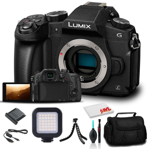 Panasonic Lumix DMC-G85 Mirrorless Digital Camera Body - Starter Bundle