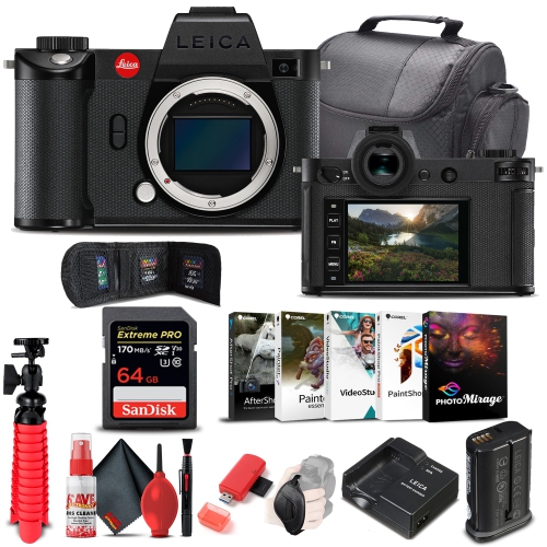 LEICA  Sl2-S Mirrorless Digital Camera Body Only Graphic Bundle