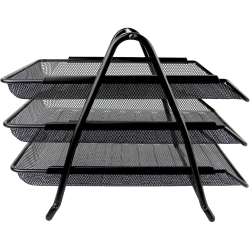SHOPPINGALL Mesh 3 Tier Document, Letter Tray, Desk Organizer - SA-MDT1