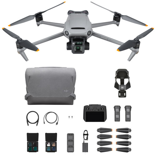 DJI Mavic 3 Quadcopter Drone Cine Premium Combo - Ready-to-Fly - Grey