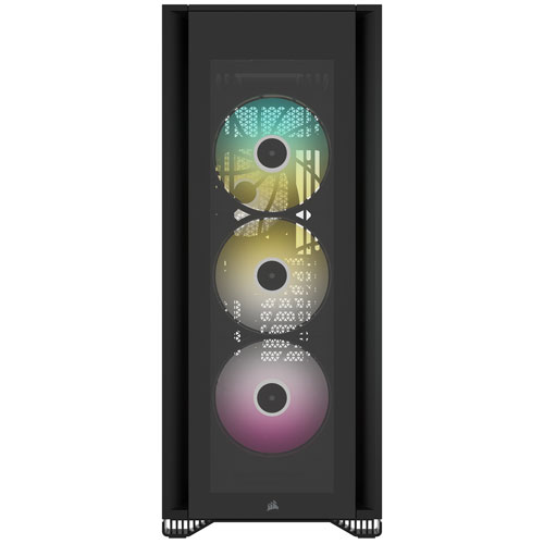Corsair iCUE 7000X RGB Full-Tower ATX Computer Case - Black
