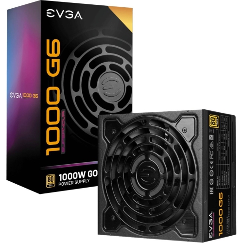 220-G6-1000-X1 - EVGA PS 220-G6-1000-X1 SuperNOVA 1000 G6 1000W 80+GOLD Fully Modular Retail