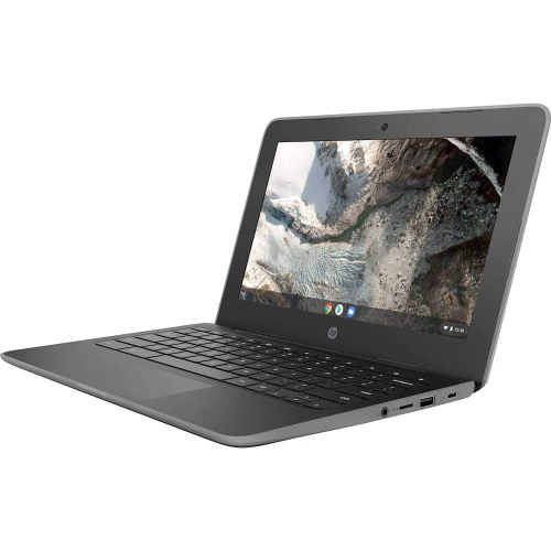 HP Chromebook 11 G7 - Intel Celeron N4100 - 8GB LPDDR4 - 64GB eMMC - Chrome OS - Black by HP - Refurbished condition - Image 2