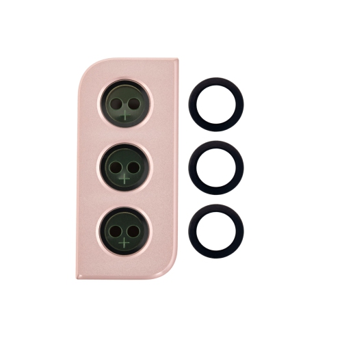 Replacement Rear Camera Glass Lens With Cover Bezel Ring For Samsung Galaxy S21 5G - Phantom Pink