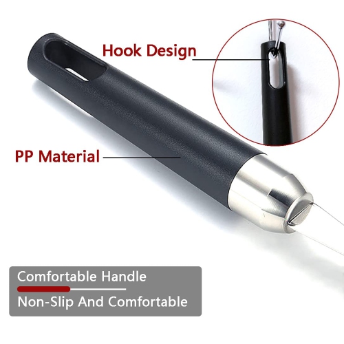 Baller Scoop,Stainless Steel Fruit Decoration Carving Knife,Melon Watermelon Cantaloupe Ice Cream Sorbet Dessert Dual Function Ball Spoon for Kitchen