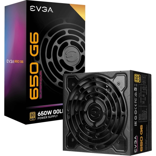 220-G6-0650-X1 - EVGA PS 220-G6-0650-X1 SuperNOVA 650 G6 750W 80+GOLD Fully Modular Retail