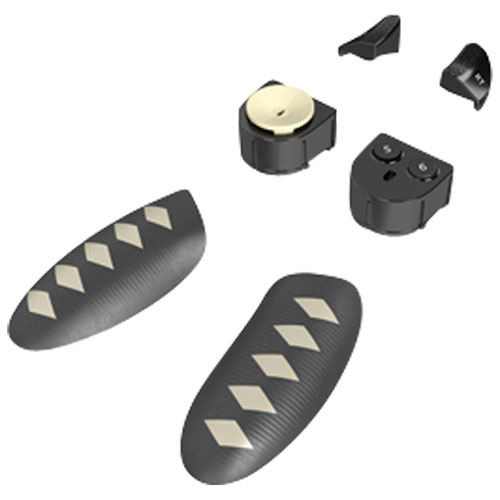 Image 1 de 4.. Ensemble de modules de manette eSwapX Pro de Thrustmaster - Noir/Blanc