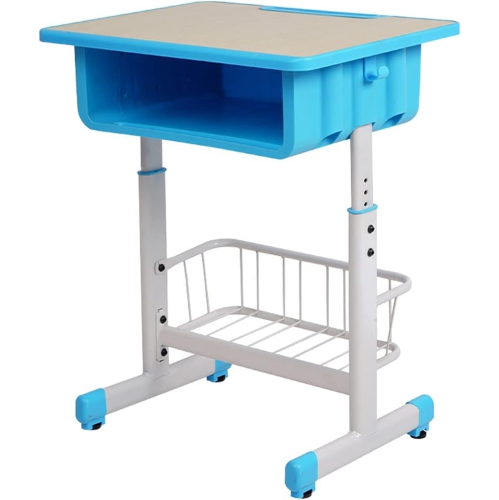 Bureau enfant hauteur ajustable QD60-BLU de Boost Industries - Remis à neuf (bon état)