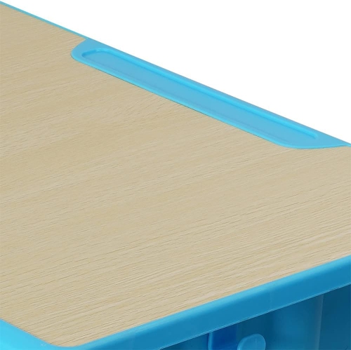 Bureau enfant hauteur ajustable QD60-BLU de Boost Industries - Remis à neuf (bon état)