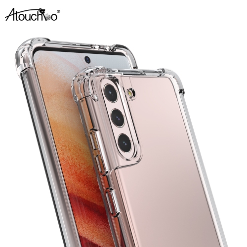 Galaxy S21 de Samsung| Étui rigide antichoc ATouchbo de qualité supérieure transparent | conception mince