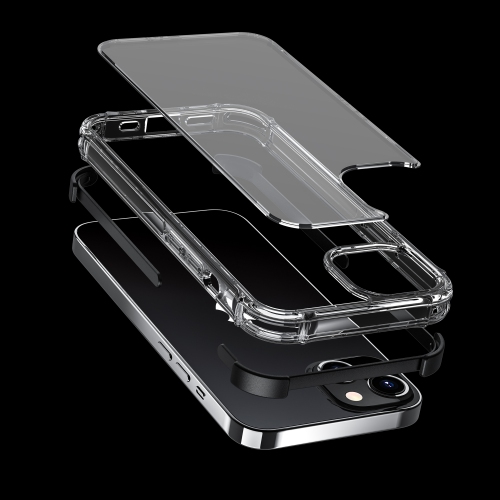 Juvenileway™ Tri Series is Rigid Protection accompanied with Contemporary Design for Apple iPhone 13 Black