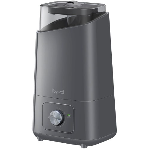 Kyvol HD3 Humidifier, 4.5L Cool Mist Humidifiers, 26dB Quiet Ultrasonic Humidifiers, up to75 Hours Runtime, BPA-Free, Auto Shut-off, 360° Nozzle, Ide