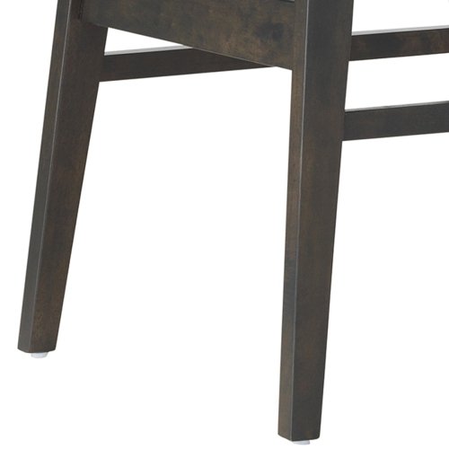 Topbuy Set of 2 Dining Side Chairs Wood, PU, Sponge