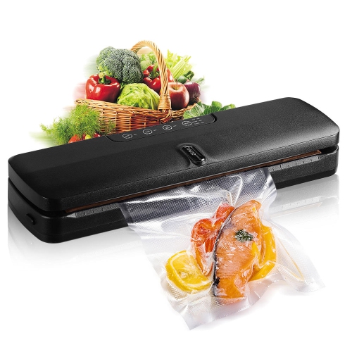 Involly 6-in-1 Vacuum Sealer Machine For Food Saver, Automatic Food Sealer  With Built-in Cutter & Vacuum Sealer Bags, Air Sealing Dry/wet /external  Vacuum System Modes For All Saving Needs Starter Kit 