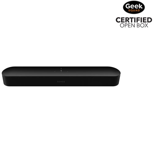 Sonos Beam Sound Bar with Amazon Alexa and Google Assistant Built-In - Black - Open Box