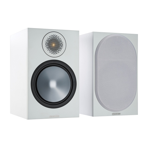 MONITOR AUDIO  Bronze 100 - Bookshelf Speakers - - Pair In White