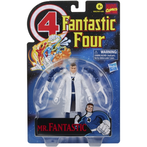 Marvel Legends Retro 6 Inch Action Figure Fantastic Four - Mr. Fantastic