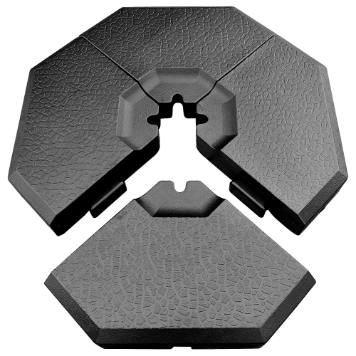 TOPBUY  Octagonal Weight Base Cantilever Offset Umbrella Weights Base Plateset