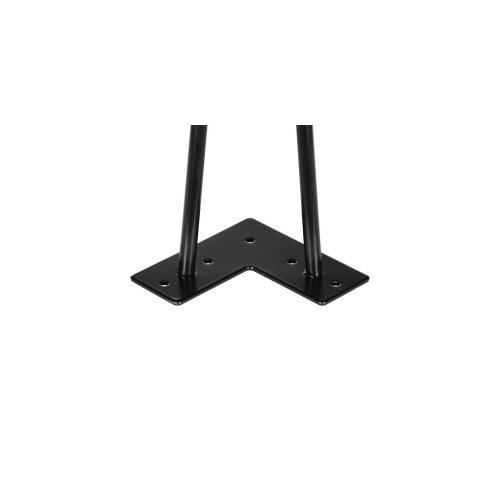 28" Metal Hairpin Rod Table Desk Legs, Set o 4 DIY Home Furniture Kits with Bonus Rubber Floor Protectors