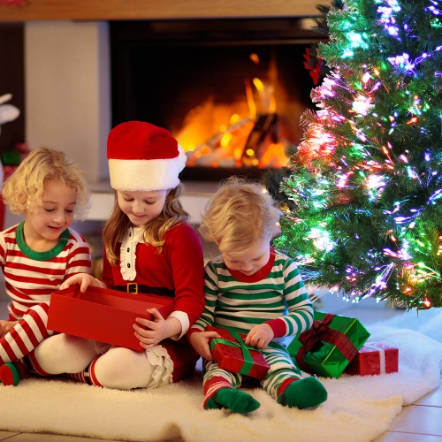 Costway 5ft Pre-lit Fiber Optic PVC Artificial Christmas Tree w/ 449 Branch Tips