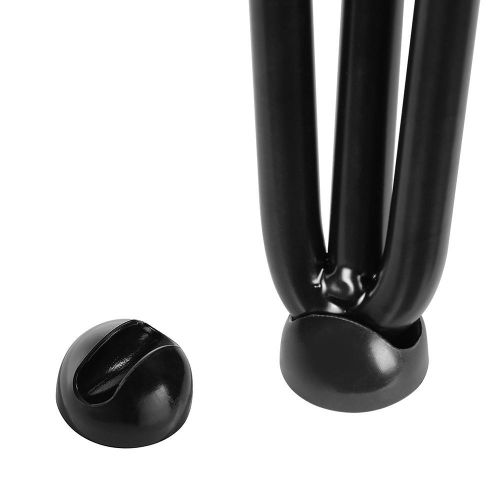 16" Metal Hairpin Furniure Legs Desk Legs, Set of 4 DIY Hairpin Table Kits with Bonus Rubber Floor Protectors
