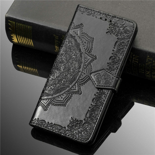 LEDEX Luxury Embossed Mandala Floral Pattern Premium PU Leather Flip Wallet Case SKYXD Luxury 3D for Samsung Galaxy A52 - Free Shipping