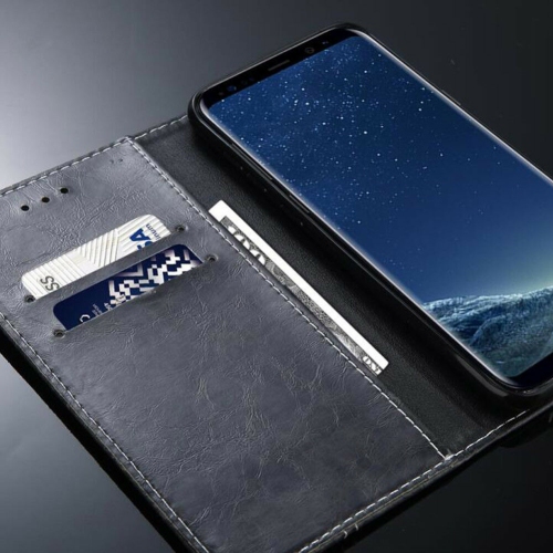 LEDEX Luxury Magnetic Flip Cover Stand Wallet Leather Case Card Holder For iPhone 13 Pro - Free Shipping